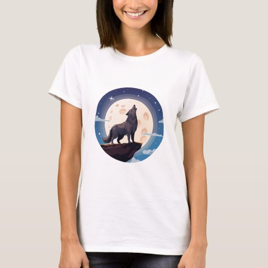 T-shirt Loup (Devant)