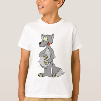 T-shirt : Loup affamé