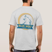 T-shirt Loup bleu (Dos)