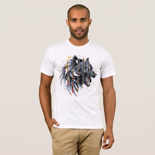 T-shirt Loup CBW (Devant entier)