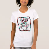 T-shirt loup cool (Devant)