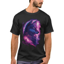 Loup cosmique : Nature majestueuse et fusion Unive