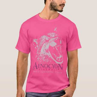 T-shirt Loup d'Aenocycle Os Crushing Canid Loup préhistori
