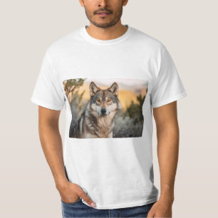 T-shirt Loup dans la nature