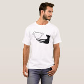 T-shirt Loup dans l'habillement du mouton (Devant entier)