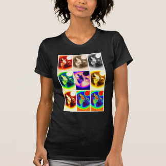 T-shirt Loup d'art pop