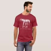 T-shirt Loup de Capitoline (Devant entier)