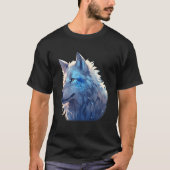 T-shirt Loup De Chien Sauvage Et Ancêtre De Chien De Canne (Devant)