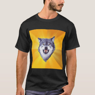 T-shirt Loup de courage