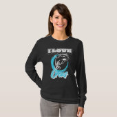 T-shirt Loup de mer d'Orca (Devant entier)