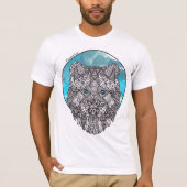 T-shirt Loup de minuit (Devant)