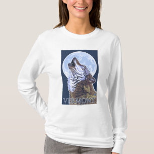 T-shirt Loup de VermontHowling
