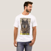 T-shirt Loup de Yellowstone (Devant entier)
