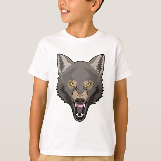 T-shirt Loup Enragé (Devant)