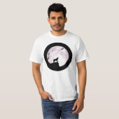 T-shirt Loup et Eagle - chemise de Pleine lune (Devant entier)