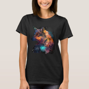 T-shirt Loup Et Loups Hommes Femmes Enfants 61