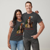 T-shirt Loup et lune (Unisexe)