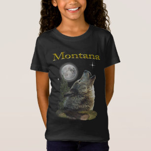 T-Shirt loup et lune