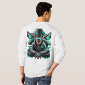 T-Shirt Loup Féroce & Dragon Rouge (Dos entier)