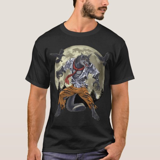 T-shirt Loup-garou (Devant)