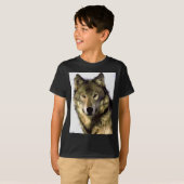 T-shirt Loup gris (Devant entier)
