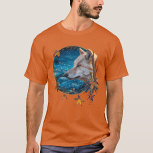 T-shirt Loup gris "LA GRANDE QUÊTE"