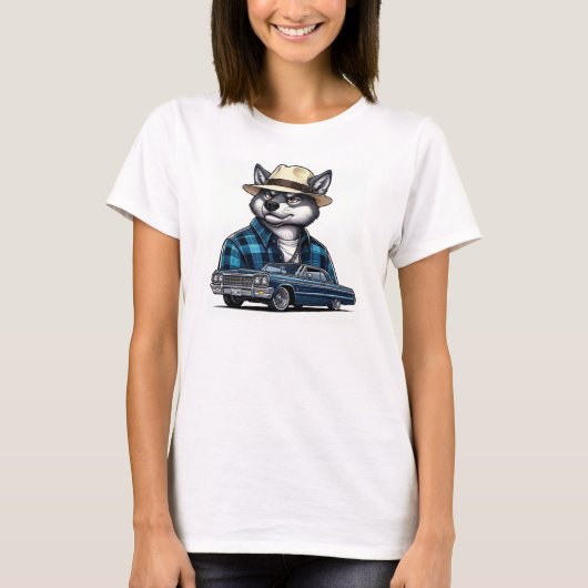 T-shirt Loup Lowrider (Devant)