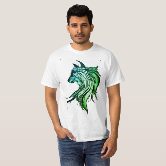 T-shirt Loup magique (Devant entier)