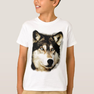 T-shirt Loup motivationnel unique