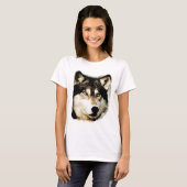 T-shirt Loup motivationnel unique (Devant entier)