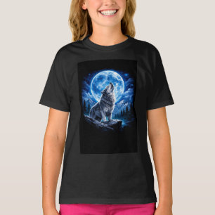 T-shirt Loup mystique hurlant