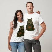 T-shirt Loup ninja (Unisexe)