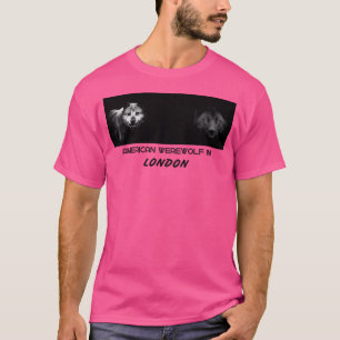 T-shirt Loup-Occidental Américain À Londres