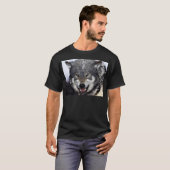 T-shirt Loup sauvage (Devant entier)