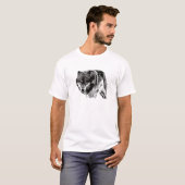 T-shirt Loup sauvage (Devant entier)