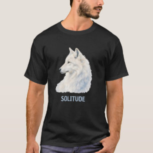 T-shirt Loup Solitaire