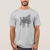 T-SHIRT LOUP SOLITAIRE (Devant)
