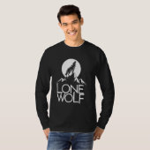 T-shirt Loup solitaire (Devant entier)