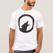 T-shirt Loup solitaire (Devant)