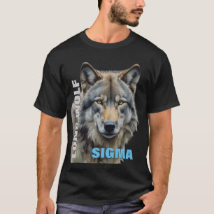 T-shirt Loup solitaire masculin de Sigma