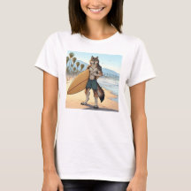 Loup surfeur