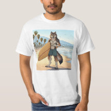Loup surfeur