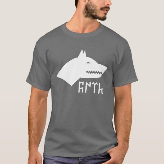 T-shirt Loup Tukic Gokturk (Devant)