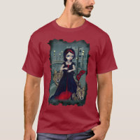 Loups de chemise gothique de fée de vampire de