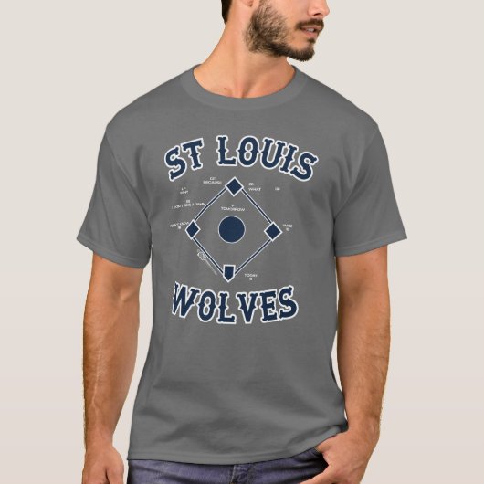 T-shirt Loups de St Louis (Devant)