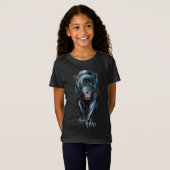 T-Shirt Loups en conception graphique 3D (Devant entier)