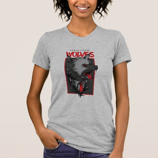 T-shirt Loups en costumes : Libérez votre Alpha intérieur (Devant)