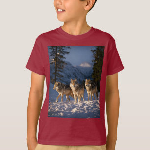 T-shirt Loups en paix