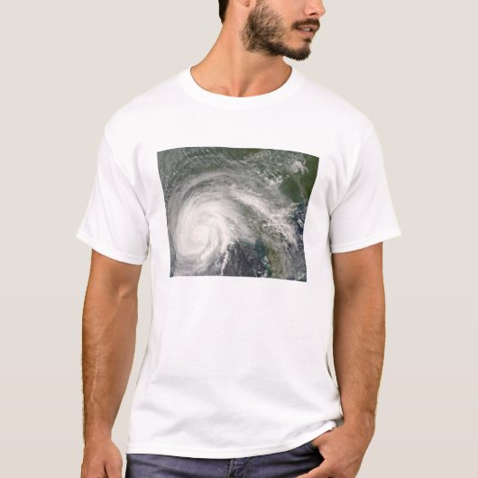 T-shirt L'ouragan Gustav sur la Louisiane (Devant)