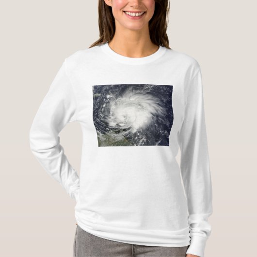 T-shirt L'ouragan Tomas sur les Petites Antilles (Devant)